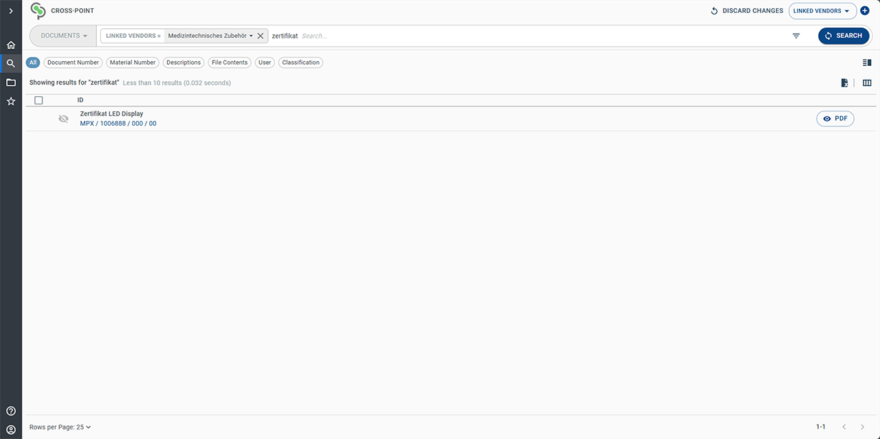 Search results